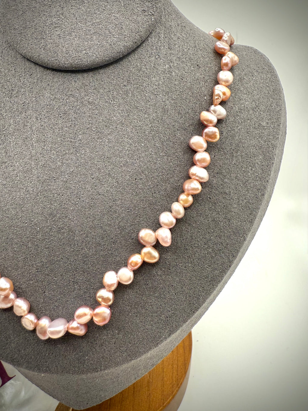 Pink Freshwater Pearl Necklace