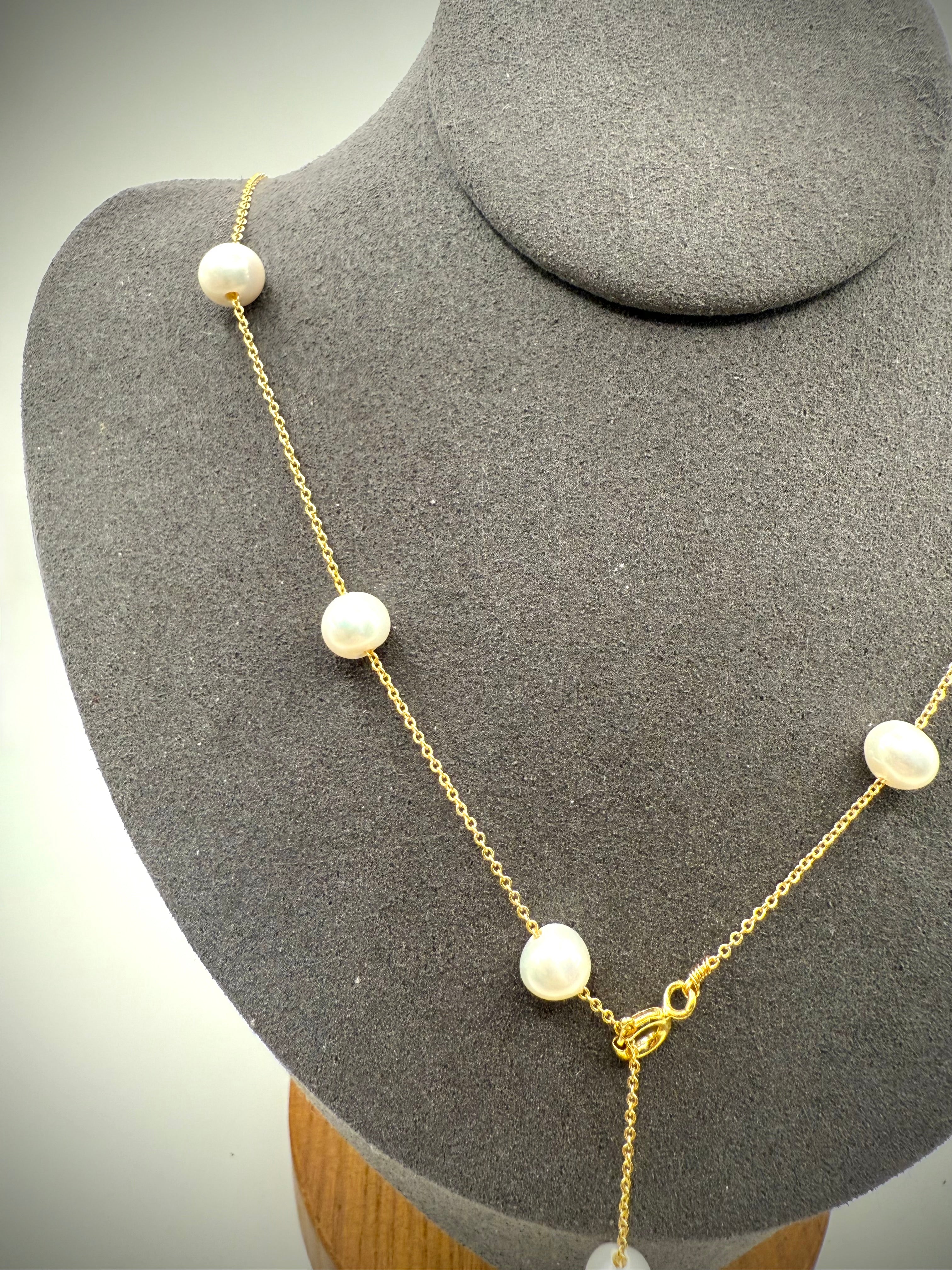White Freshwater Pearl Necklace