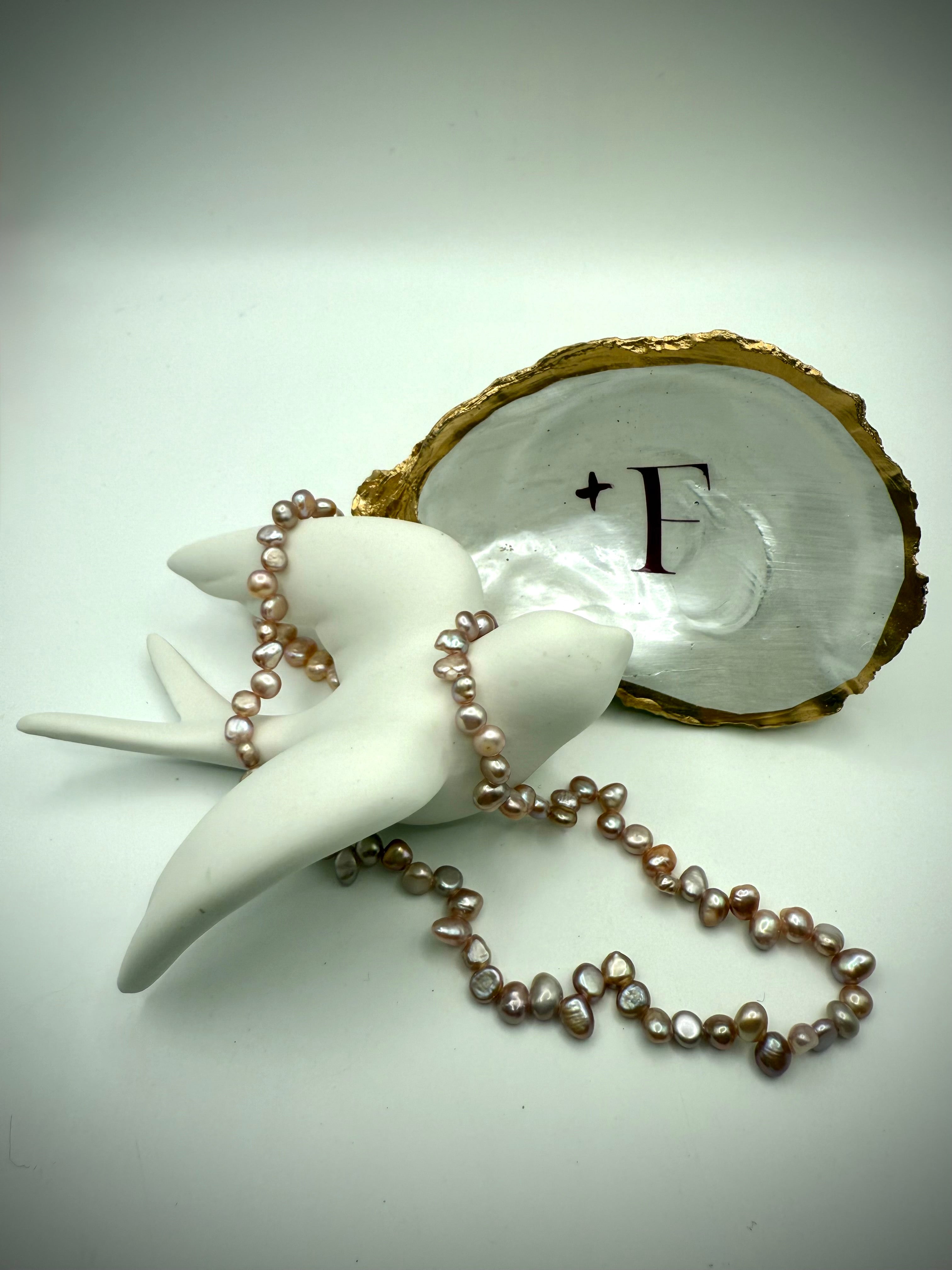 Pink Freshwater Pearl Necklace