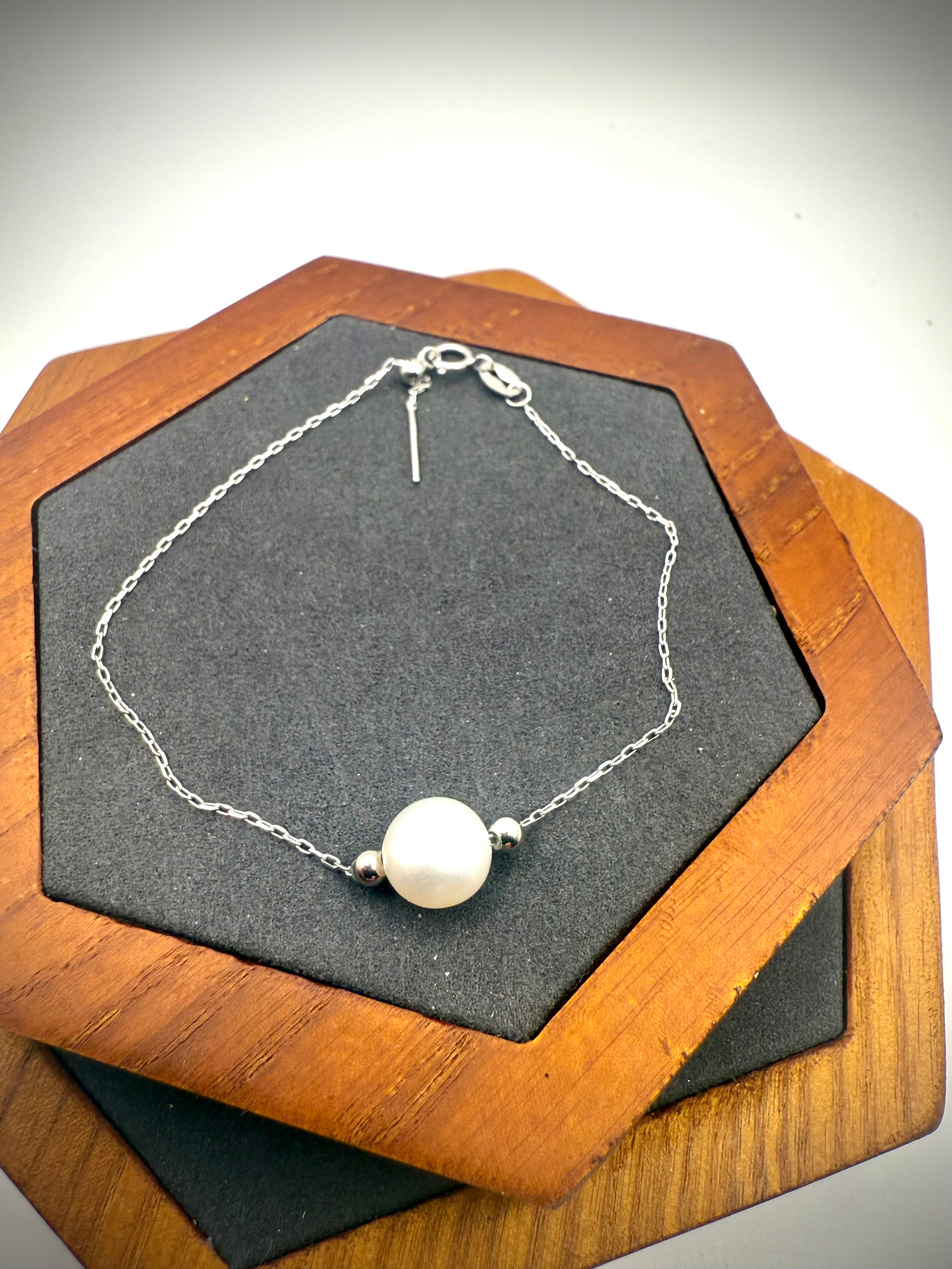 Champagne Fresh Water Pearl Bracelet