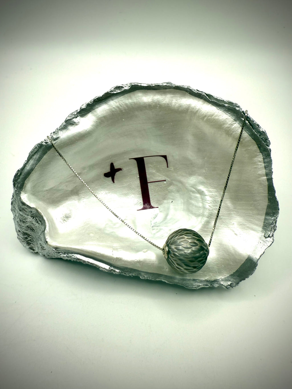 Dragon Scale Pearl Pendant