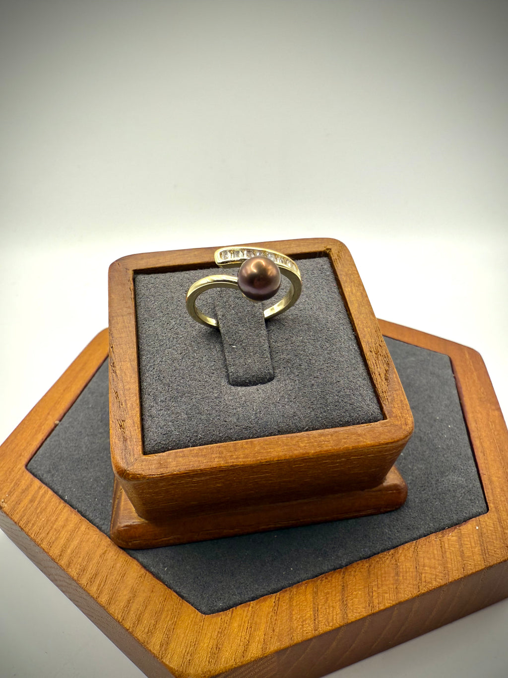 Bronze Freshwater Pearl Ring
